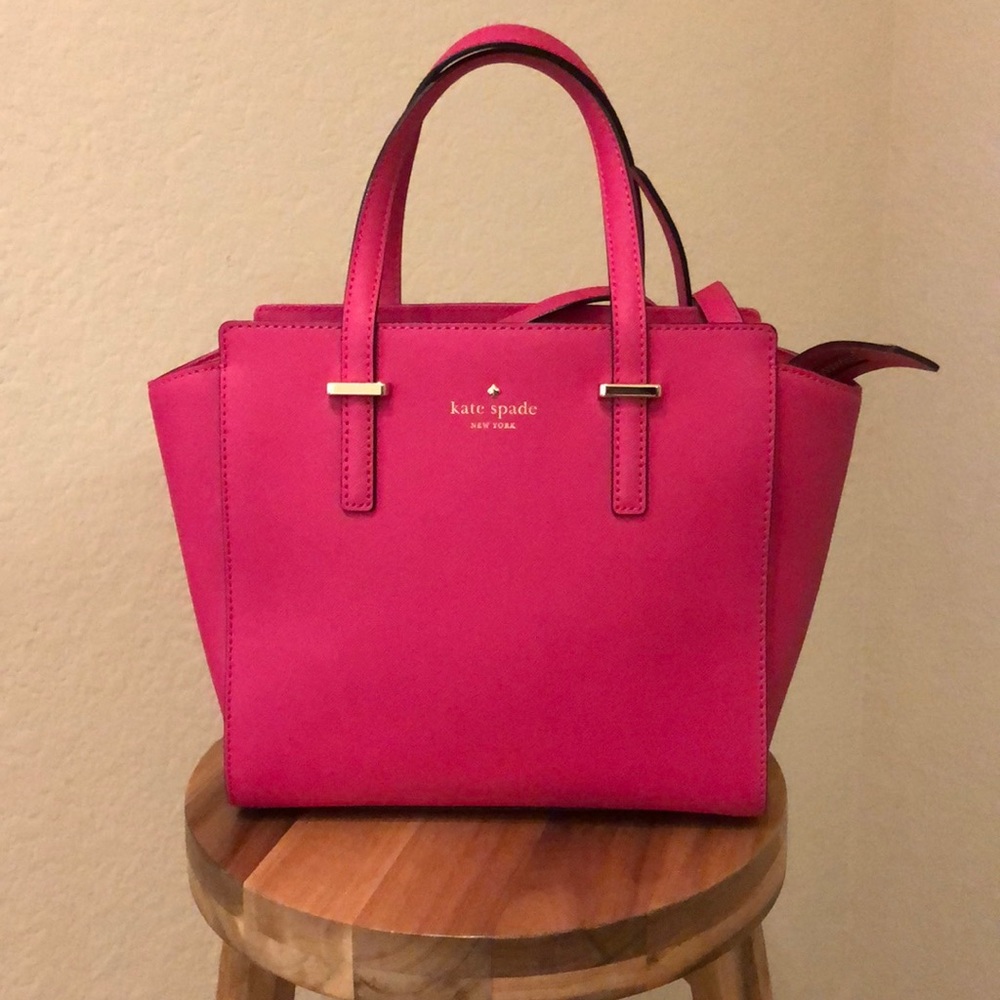 Like new, Kate Spade pink handbag